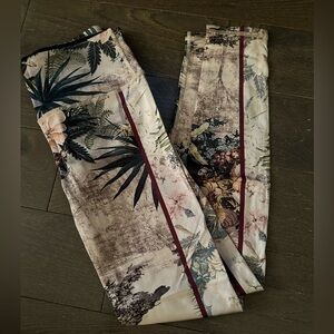 Noli Floral Print Leggings - Multicolor